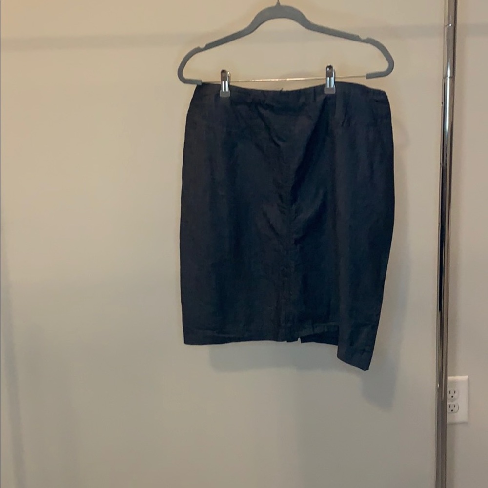 Dark colored skirt